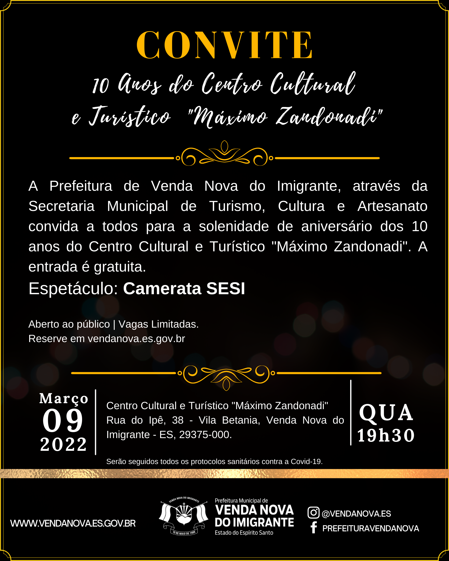 Quinzena cultural em Venda Nova